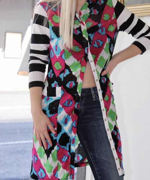 Print Tunic Top
