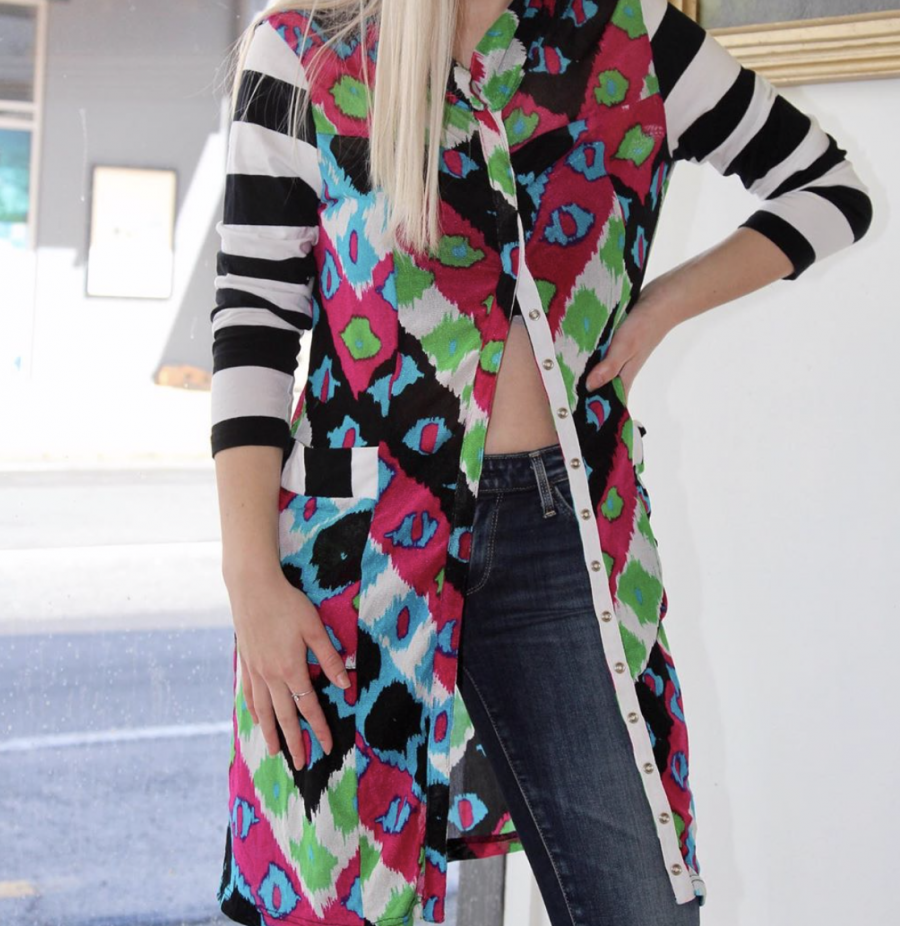 Print Tunic Top