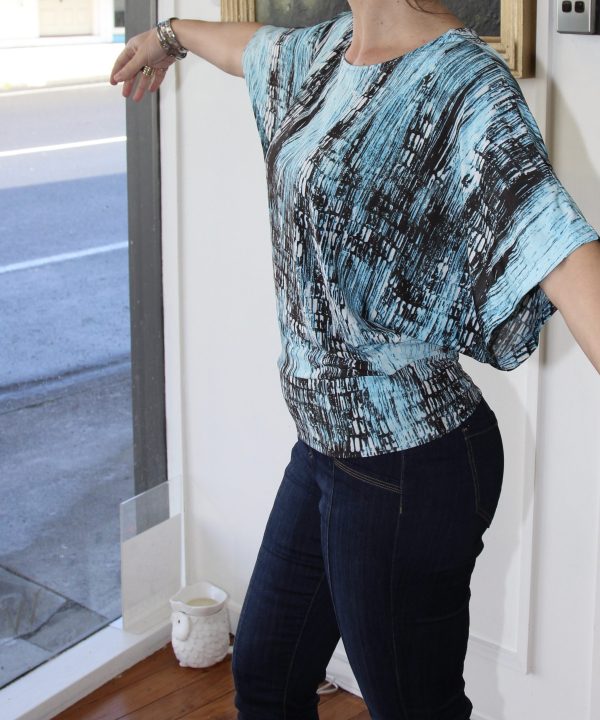 Alternative view of Abstract Print Top