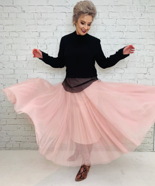 Blush Tulle Skirt