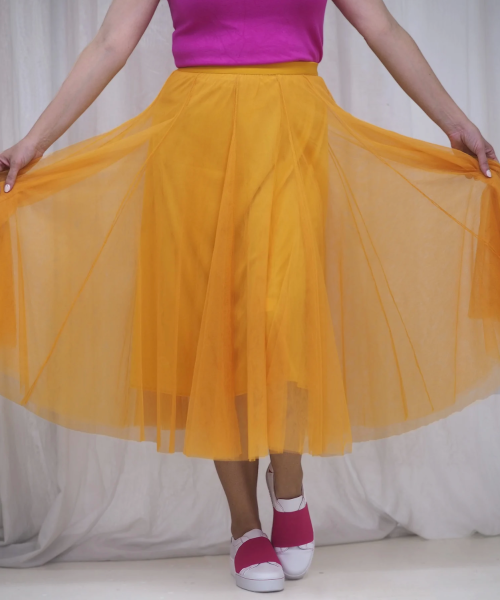 Alternative view of Marigold Tulle Skirt