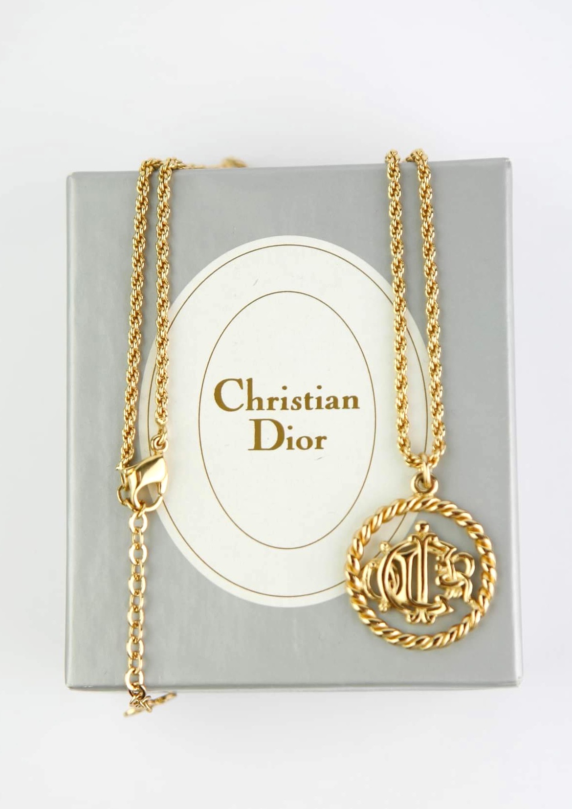 Christian Dior 2000s preowned Trotter Pendant Necklace  Farfetch