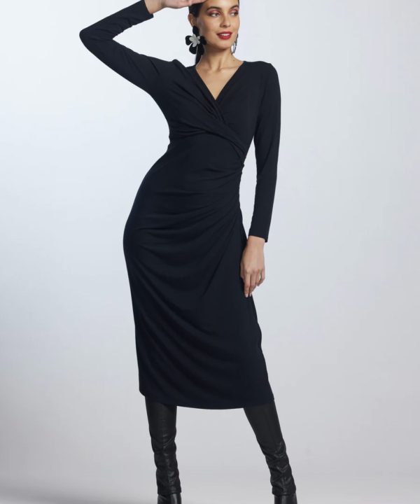 Alternative view of Side Gather Crossover Dress