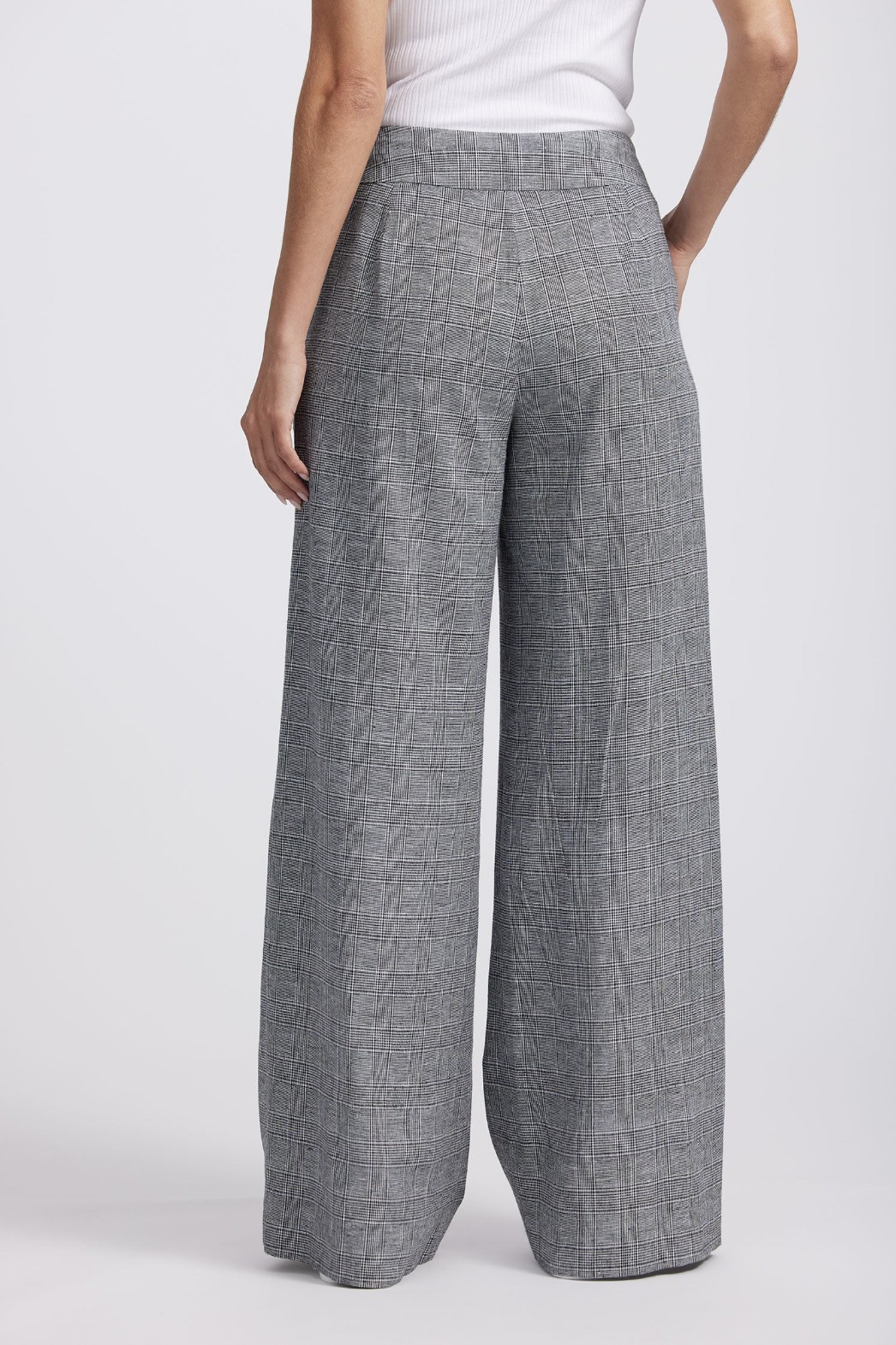 Sophia Tailored Check Pants - Image 4
