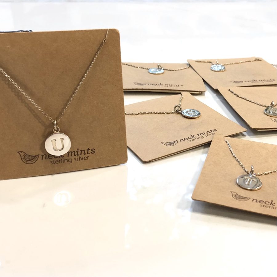 Sterling Silver Letter Necklaces