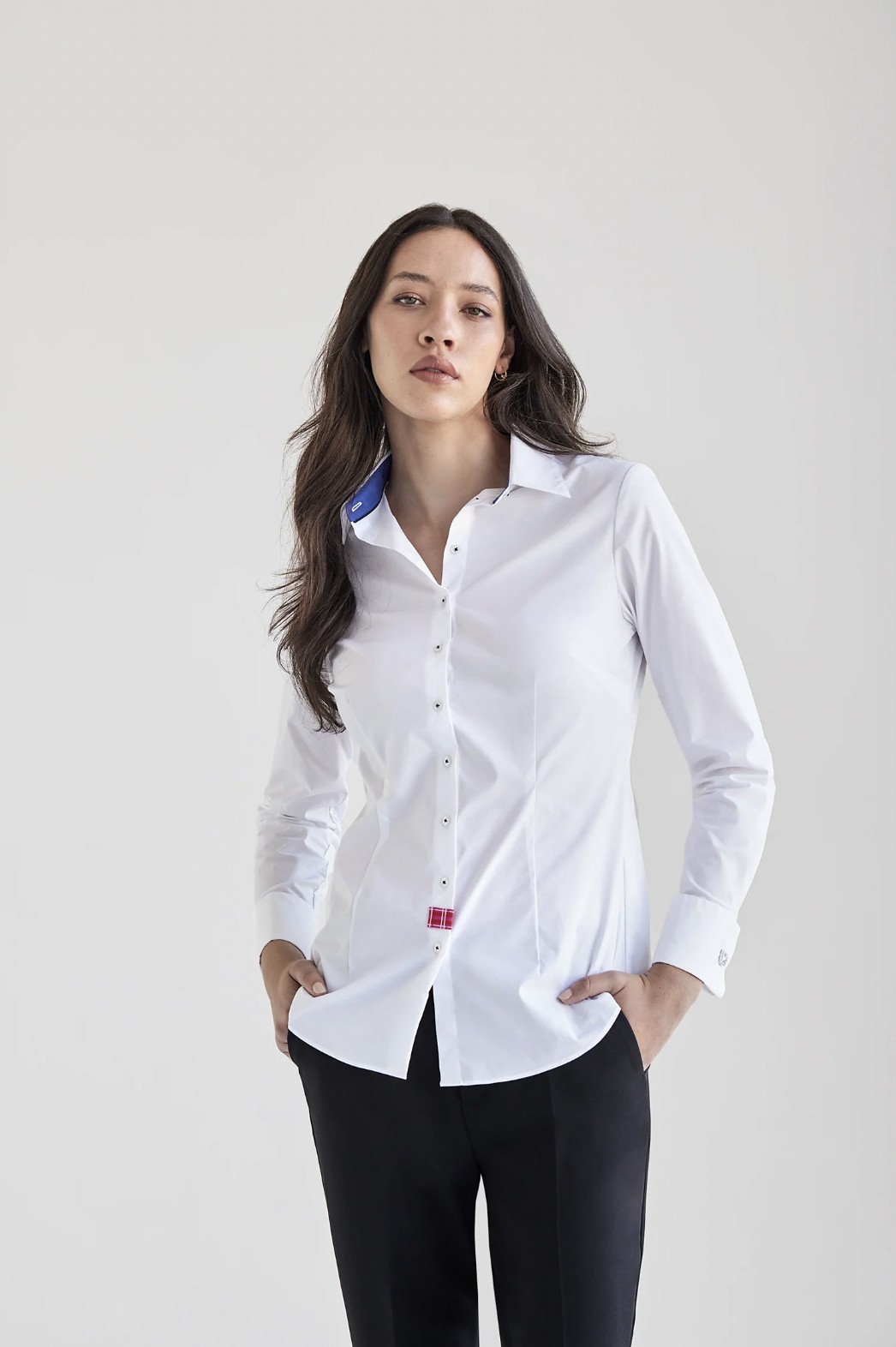 White Theia Cotton Shirt