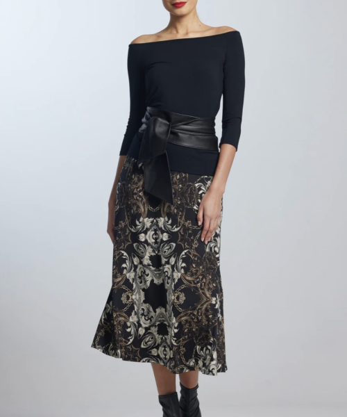 Alternative view of Soft Leather Wrap Belt