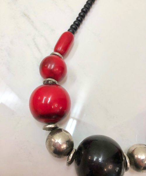 Alternative view of Oversized Striking Necklace
