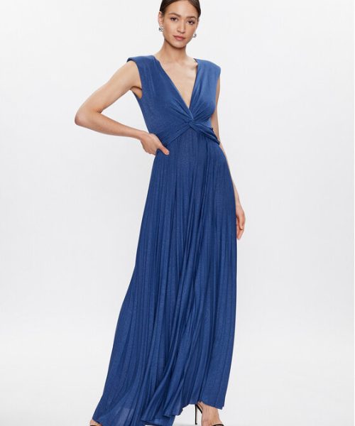 Venere Pleated Maxi Dress