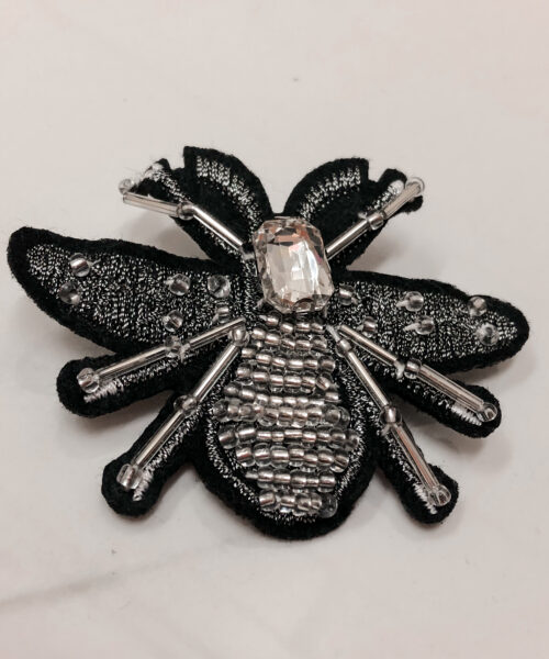 Alternative view of Silver Bee Brooch