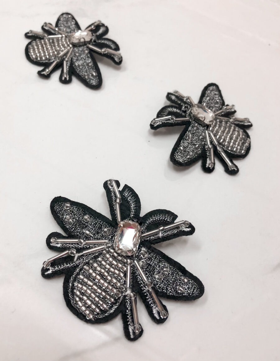 Silver Bee Brooch