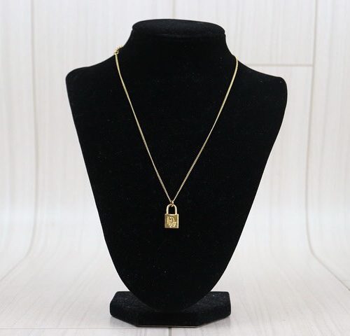 Dior CD Locket Necklace