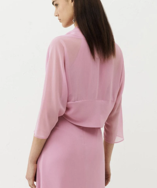 Alternative view of Chiffon Shrug - Various Colours