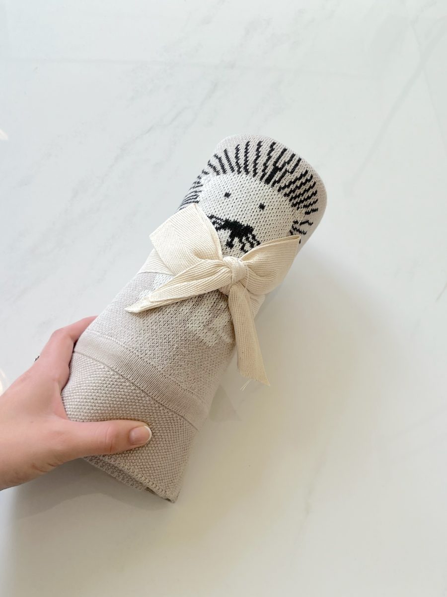 Cotton Lion Throw