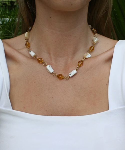 Alternative view of Amber Necklace