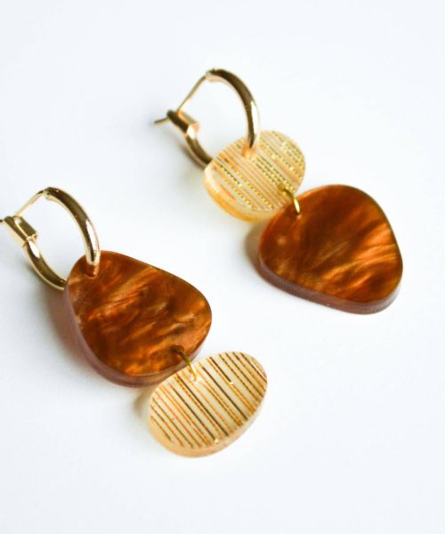 Alternative view of Dune Earrings