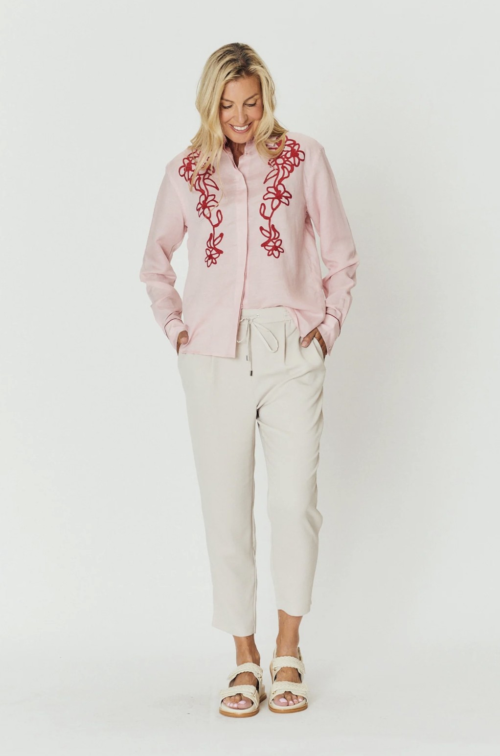 Red Appliqué Shirt - Image 2