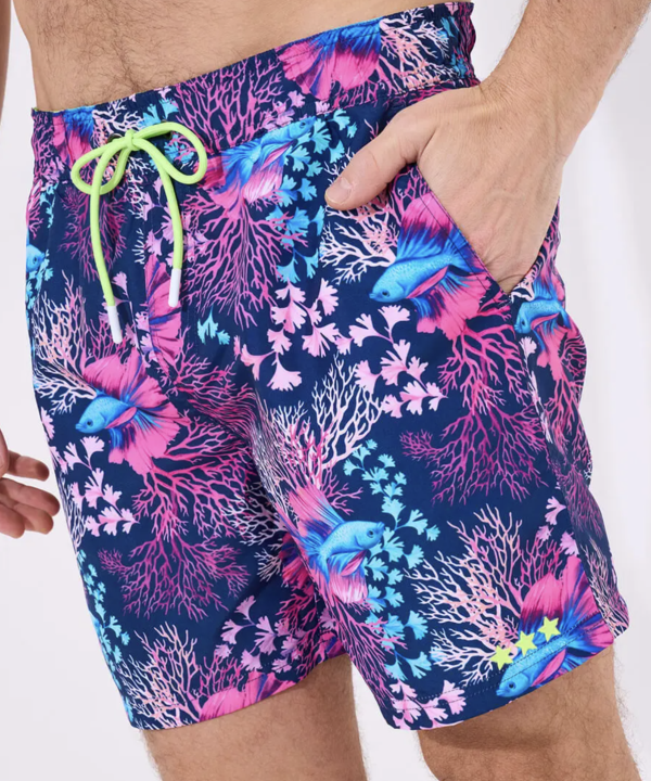 Alternative view of Coral Craze Swim Shorts