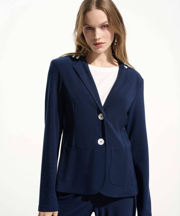 Alternative view of Silky Knit Blazer