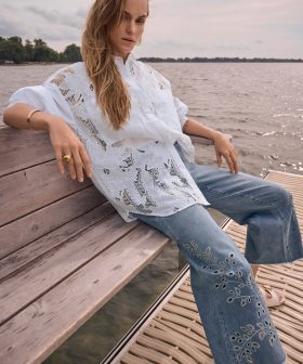 Relaxed Lace Shirt