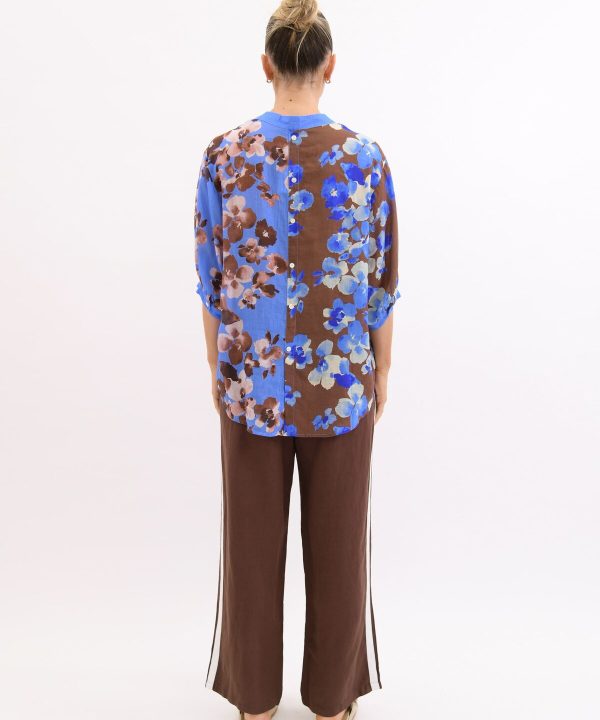 Alternative view of Two Tone Solene Top