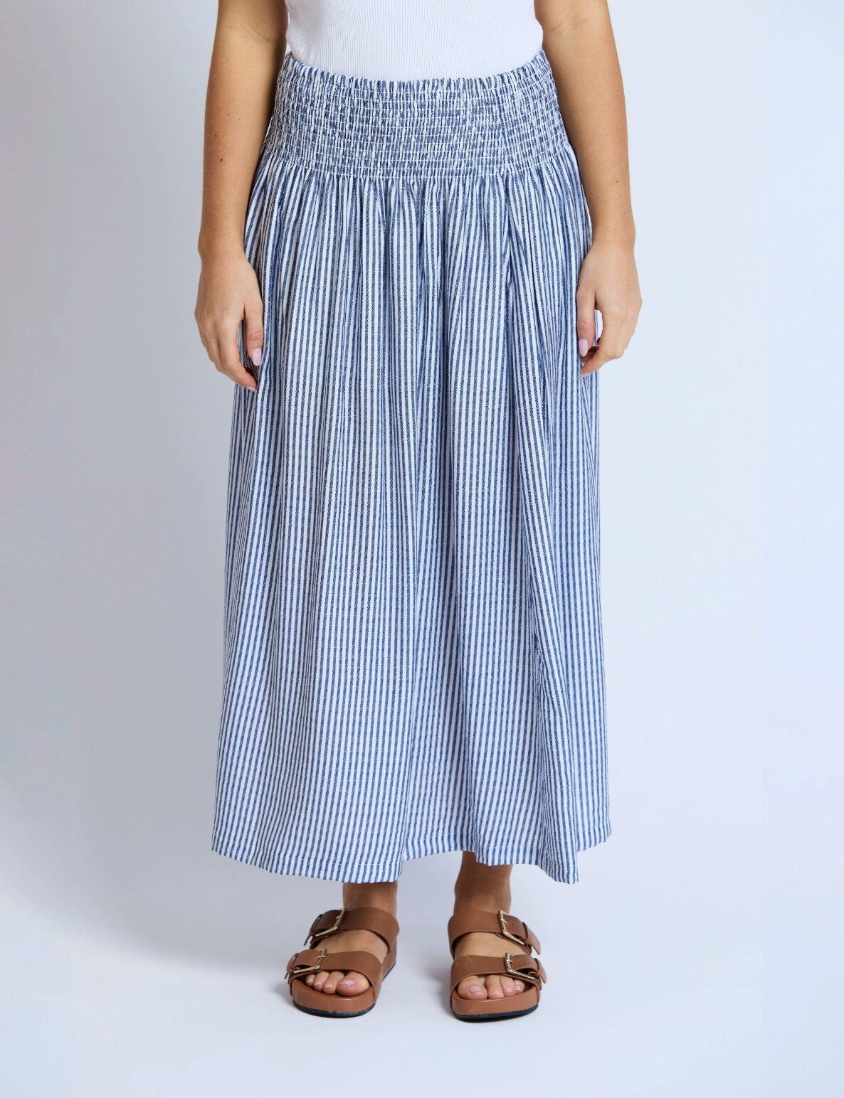 Faye Stripe Skirt