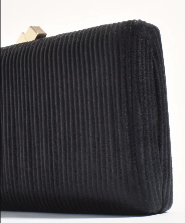 Alternative view of Black Structured Clutch