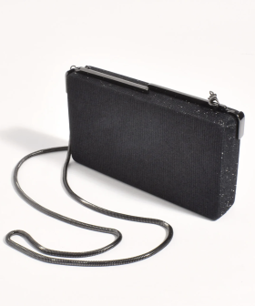 Black Rectangle Clutch
