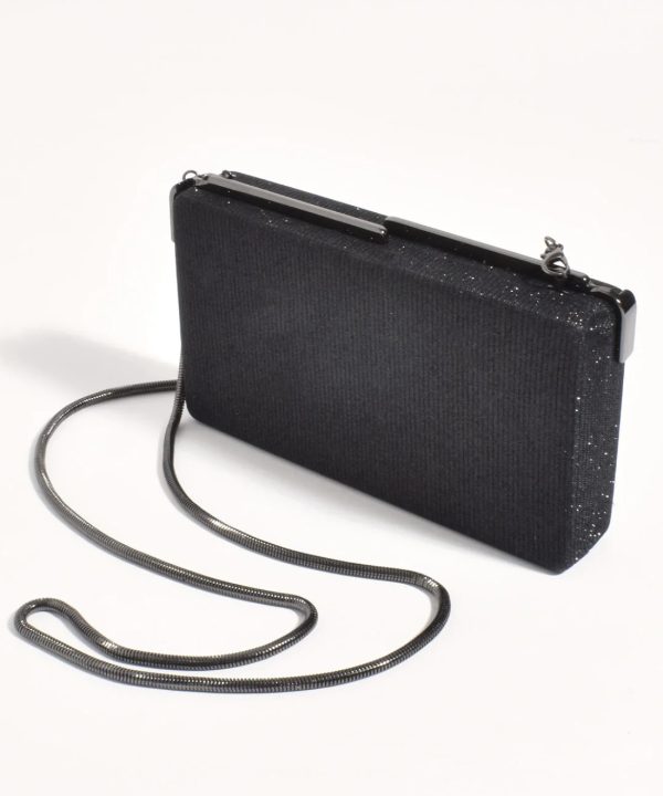 Black Rectangle Clutch