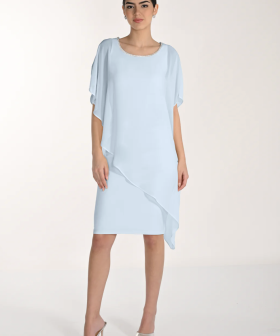 Aqua Sheath Dress