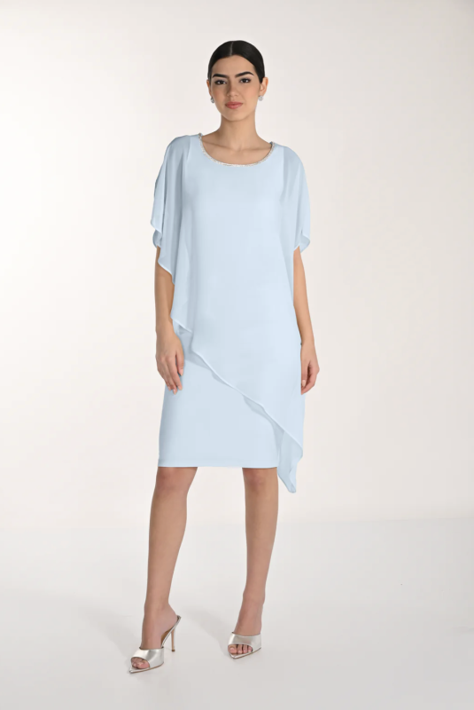 Aqua Sheath Dress
