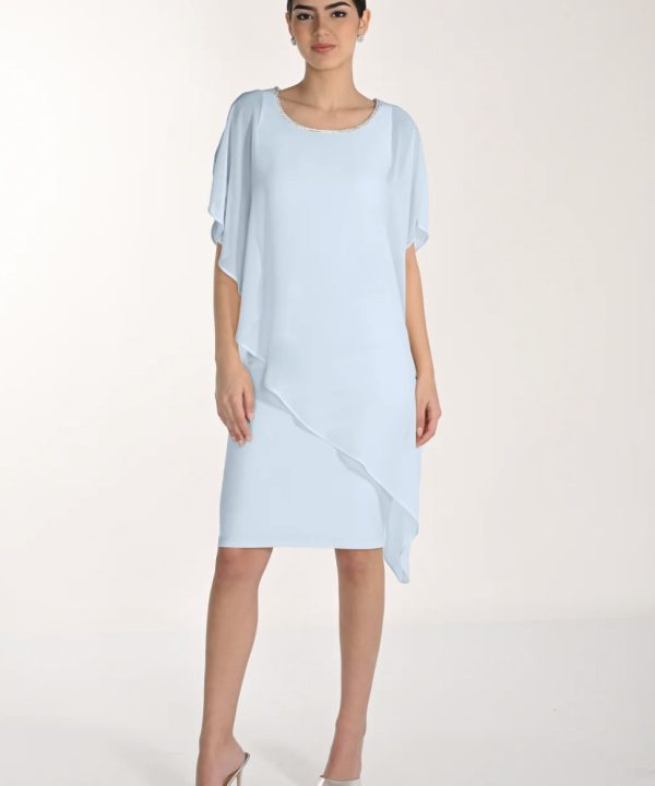 Aqua Sheath Dress
