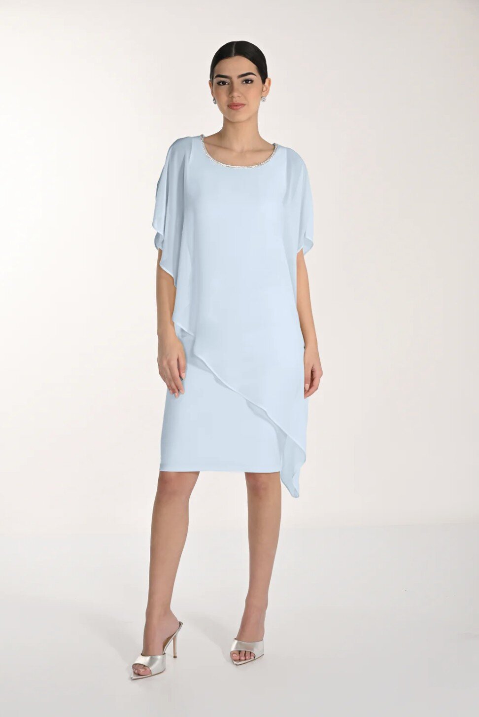 Aqua Sheath Dress
