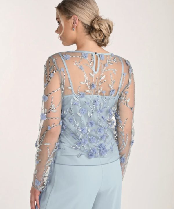 Alternative view of Aqua Mist Top