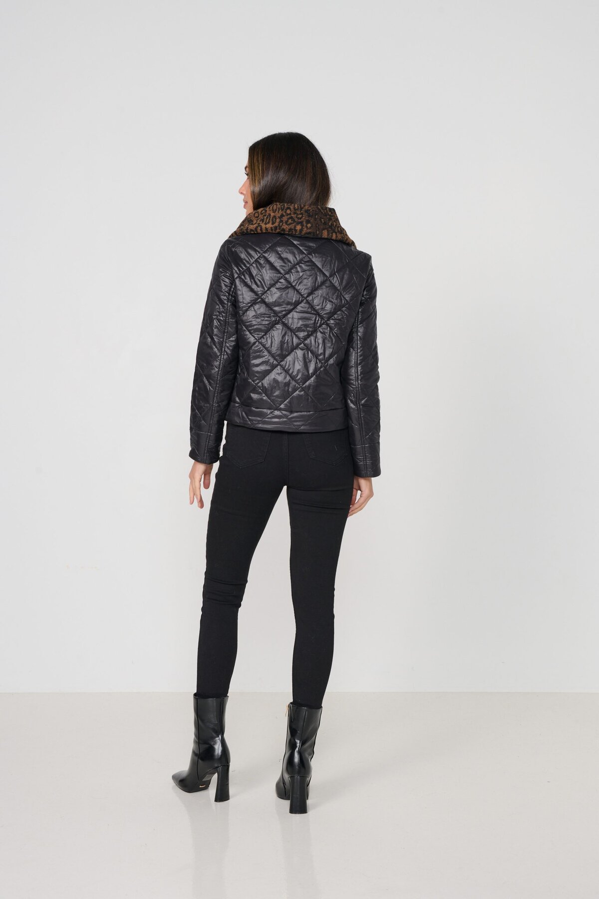 Leopard Cuffed Jacket - Image 3