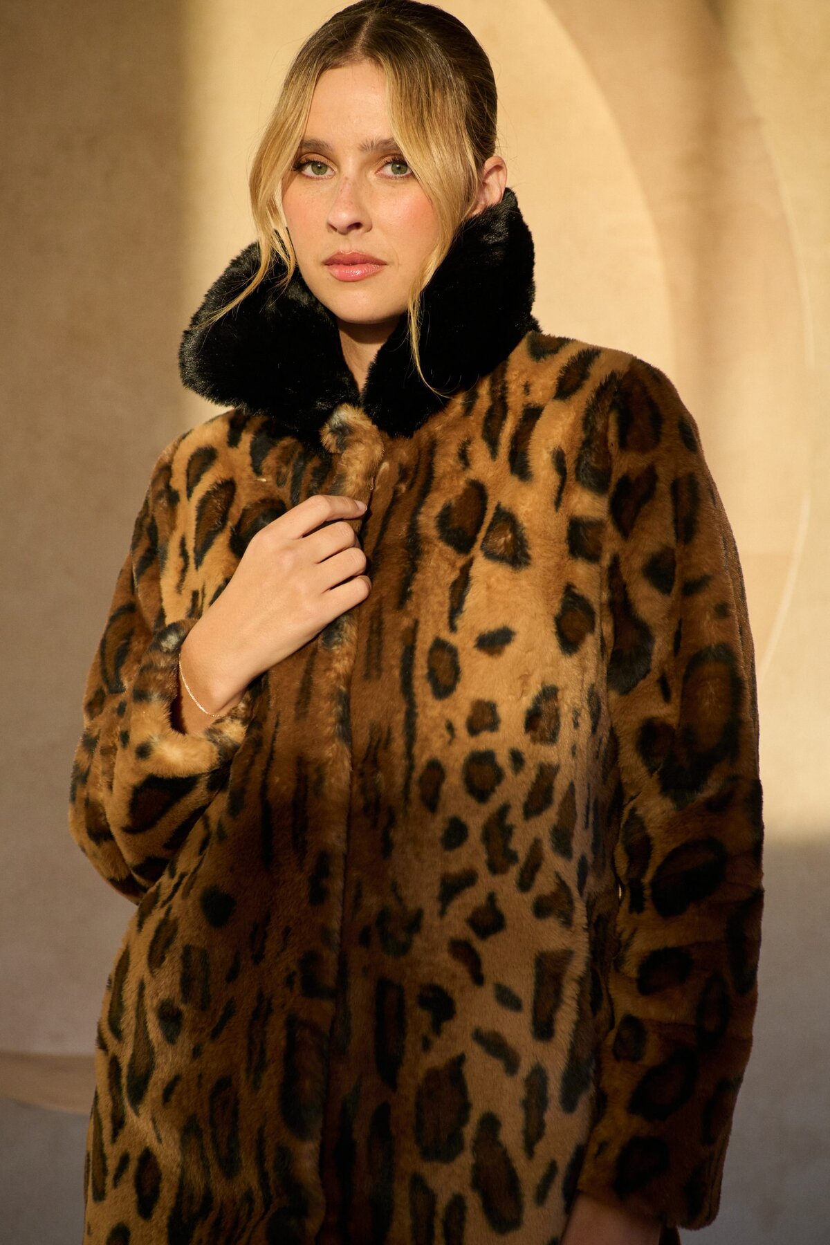 Lush Leopard Coat - Image 3